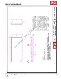 IS64WV2568EDBLL-10BLA3 Datasheet Page 13