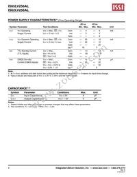 IS65LV256AL-45TLA3 Datasheet Page 4