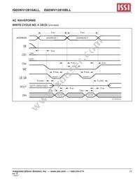 IS65WV12816BLL-55TA3-TR Datasheet Page 13