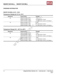 IS65WV12816BLL-55TA3-TR Datasheet Page 16