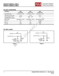 IS65WV1288DBLL-45HLA3 Datasheet Page 4