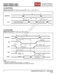 IS65WV1288DBLL-45HLA3 Datasheet Page 8
