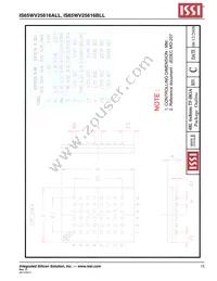 IS65WV25616BLL-70TLA3 Datasheet Page 15