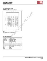 IS66WV1M16DBLL-70BLI-TR Datasheet Page 2