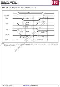 IS66WV1M16EBLL-55BLI Datasheet Page 8