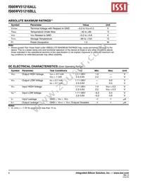 IS66WV51216BLL-55TLI-TR Datasheet Page 4