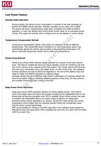 IS66WVC2M16ALL-7010BLI-TR Datasheet Page 15