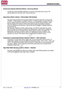 IS66WVE1M16BLL-70BLI-TR Datasheet Page 17