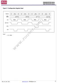 IS66WVE2M16ALL-7010BLI-TR Datasheet Page 15