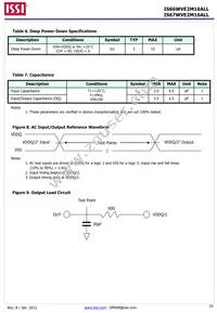 IS66WVE2M16ALL-7010BLI-TR Datasheet Page 19