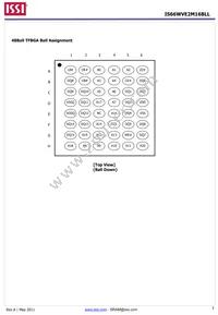 IS66WVE2M16BLL-70BLI-TR Datasheet Page 3