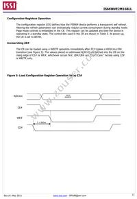 IS66WVE2M16BLL-70BLI-TR Datasheet Page 13