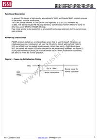 IS66WVE2M16EBLL-55BLI-TR Datasheet Page 6