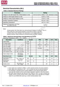 IS66WVE2M16EBLL-55BLI-TR Datasheet Page 18