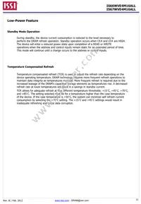 IS66WVE4M16ALL-7010BLI-TR Datasheet Page 11