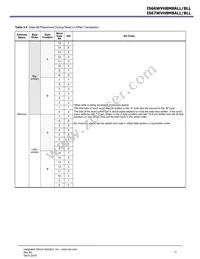 IS66WVH8M8BLL-100B1LI-TR Datasheet Page 11