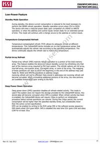 IS67WVC4M16ALL-7010BLA-TR Datasheet Page 15