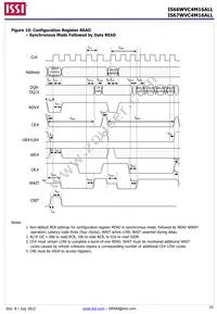 IS67WVC4M16ALL-7010BLA-TR Datasheet Page 19