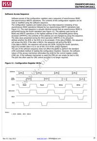 IS67WVC4M16ALL-7010BLA-TR Datasheet Page 20