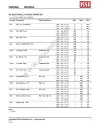 IS93C66A-2GRLI Datasheet Page 7