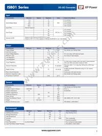 ISB0124D15 Datasheet Page 2