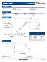 ISB0124D15 Datasheet Page 3