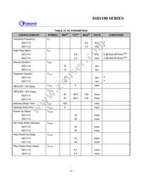 ISD1112SR Datasheet Page 20