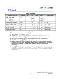 ISD1112SR Datasheet Page 21