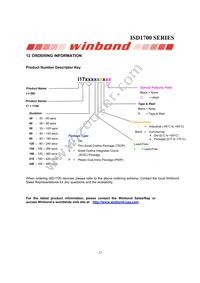 ISD1790SY01 Datasheet Page 22