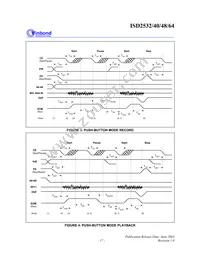 ISD2540SR Datasheet Page 17