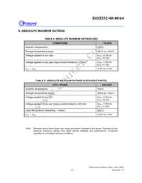 ISD2540SR Datasheet Page 19