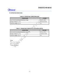 ISD2540SR Datasheet Page 20