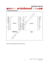 ISD2560SYR Datasheet Page 5