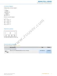 ISD400-7211 Datasheet Page 5