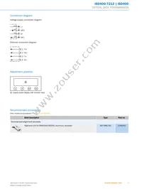 ISD400-7212 Datasheet Page 5
