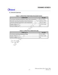 ISD4003-04MEIR Datasheet Page 21