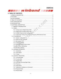 ISD5216SYI Datasheet Page 4