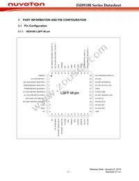 ISD9160CFI Datasheet Page 7