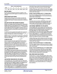 ISL12020MIRZ-T Datasheet Page 16