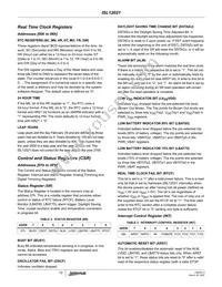 ISL12021CVZ Datasheet Page 12