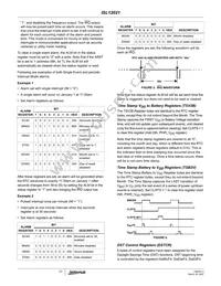 ISL12021CVZ Datasheet Page 17