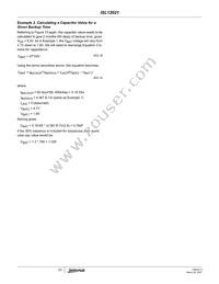 ISL12021CVZ Datasheet Page 23