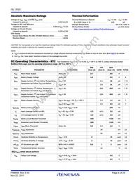 ISL12022IBZ-T7A Datasheet Page 4