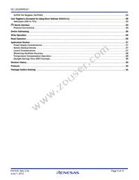 ISL12022MIBZR5421 Datasheet Page 5