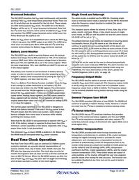 ISL12023IVZ-T Datasheet Page 10