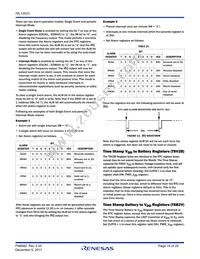 ISL12023IVZ-T Datasheet Page 19