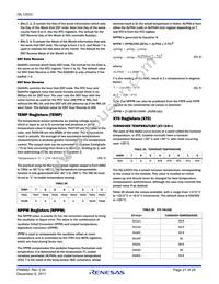 ISL12023IVZ-T Datasheet Page 21