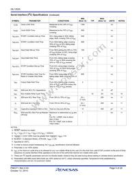 ISL12025IVZ-T Datasheet Page 5