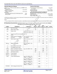 ISL12030IBZ Datasheet Page 4