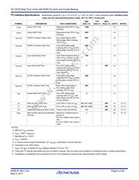 ISL12030IBZ Datasheet Page 6